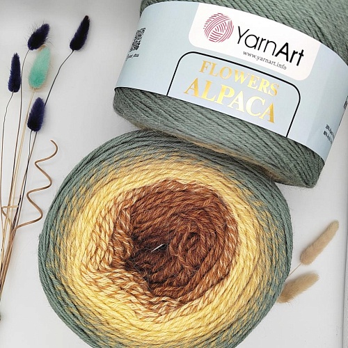 Пряжа FLOWERS ALPACA 416