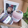 Пряжа набор для вязания KIT (шапка + снуд)
