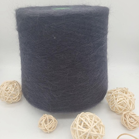 Пряжа в бобинах Aurora NERO. Цена указана за 10гр.