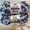 Пряжа Puffy More 6265 св.-тем. серый