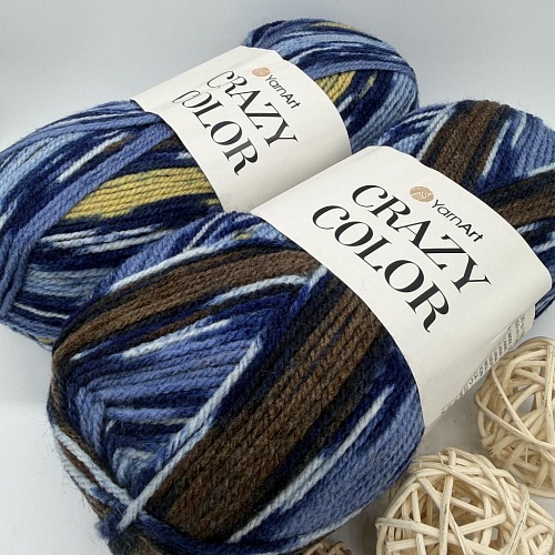 Пряжа Crazy Color 182