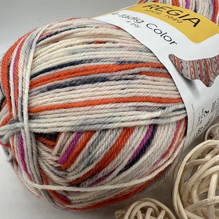 Пряжа Regia 4 - fadig Color 04090