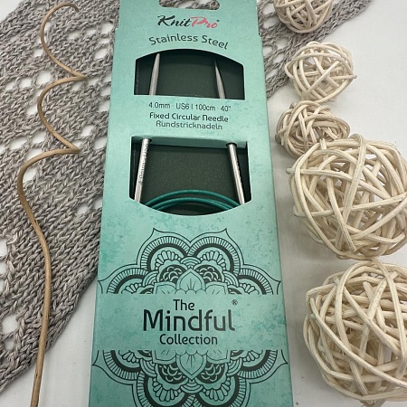 Спицы для вязания 36119 Спицы круговые Mindful 100 cm № 4