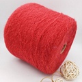 Пряжа в бобинах Soft 9/ 9007 красный. Цена за 10гр