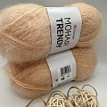 Пряжа Mohair trendy 145 песочный