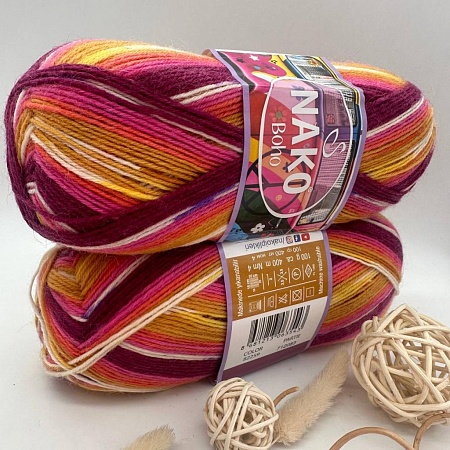 Пряжа Nako Boho 82259