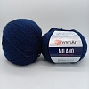 Пряжа Milano 877 тем.синий