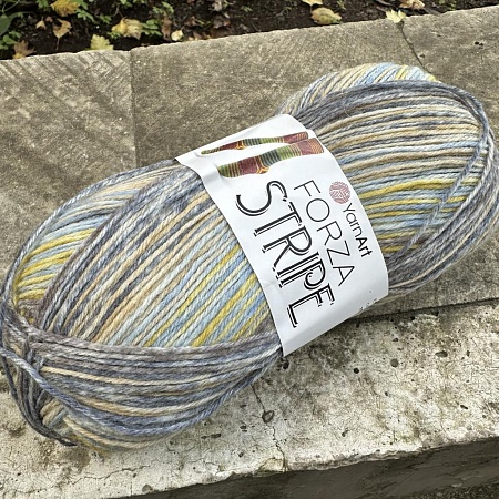 Пряжа Yarn Art Forza Stripe 2807