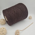 Пряжа в бобинах Millefili шоколадный меланж
