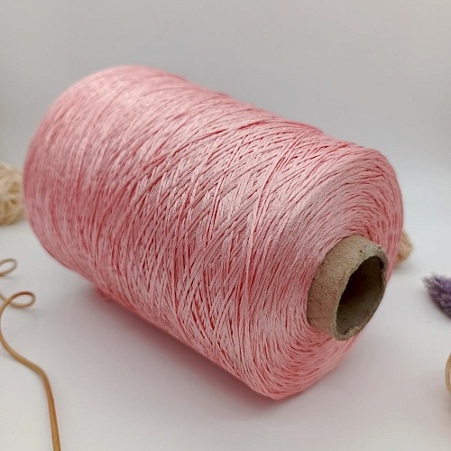 Пряжа в бобинах Seta SCHAPE (цвет &amp;quot;нежный персик&amp;quot; персиково-розовый )