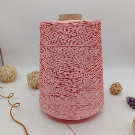 Пряжа в бобинах Seta SCHAPE (цвет &quot;нежный персик&quot; персиково-розовый )