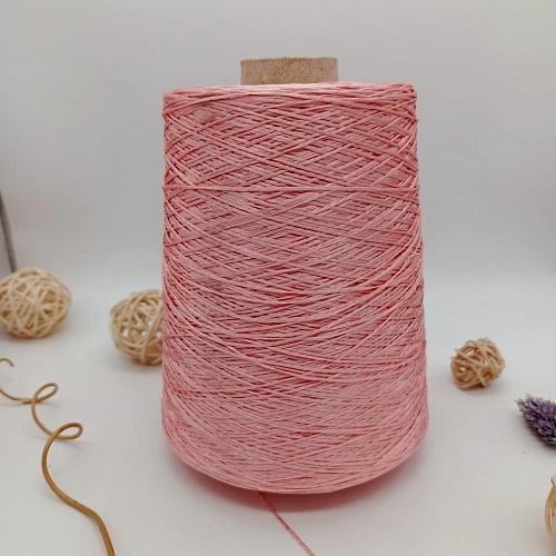 Пряжа в бобинах Seta SCHAPE (цвет &amp;quot;нежный персик&amp;quot; персиково-розовый )