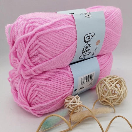 Пряжа Yarn Art Baby (бэби) 10119 королевский розовый