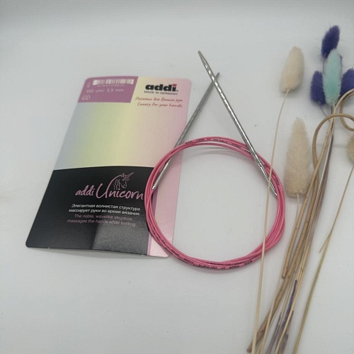 Спицы для вязания Спицы круговые Unicorn, №3,5 - 150см