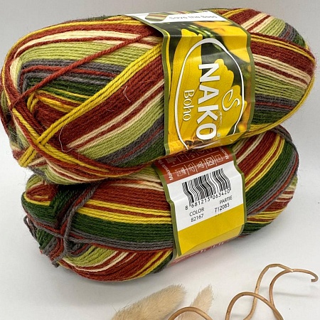 Пряжа Nako Boho 82167