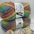 Пряжа Yarn Art Forza Stripe 2810