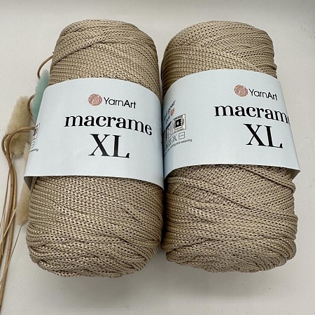 Пряжа Yarn Art Macrame XL 166 льняной