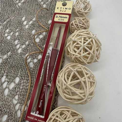 Крючки для вязания Крючок с ручкой ETIMO Red 3.75мм