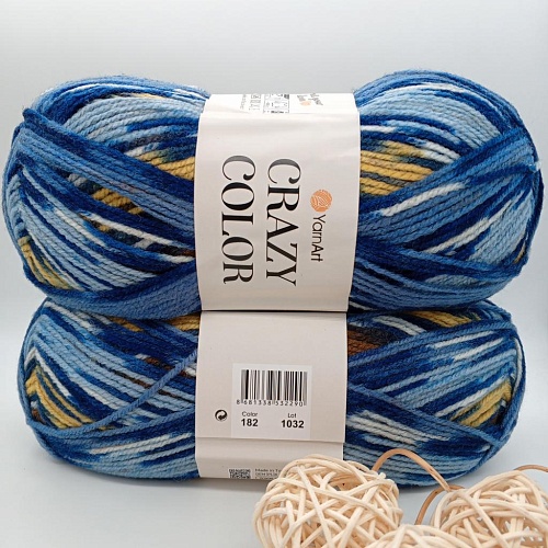 Пряжа Crazy Color 182
