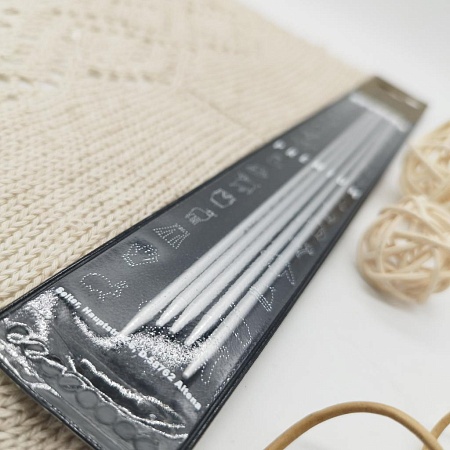 Спицы для вязания Спицы для вязания Addi 201-7 чулочные алюминиевые 5 шт. 3.0 мм, 20 см