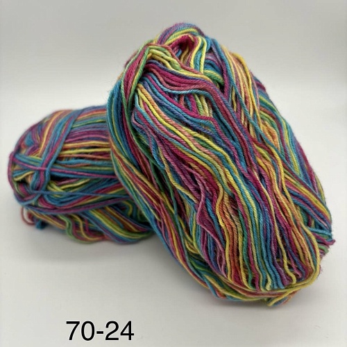 Пряжа в бобинах Arcobaleno (аркобалено) Цвет № 70-24
