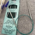 Спицы для вязания 36080 Спицы круговые Knit Pro Mindful 60 cm №4,5