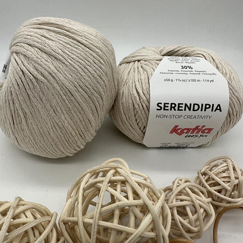Пряжа Serendipia 100 св. беж