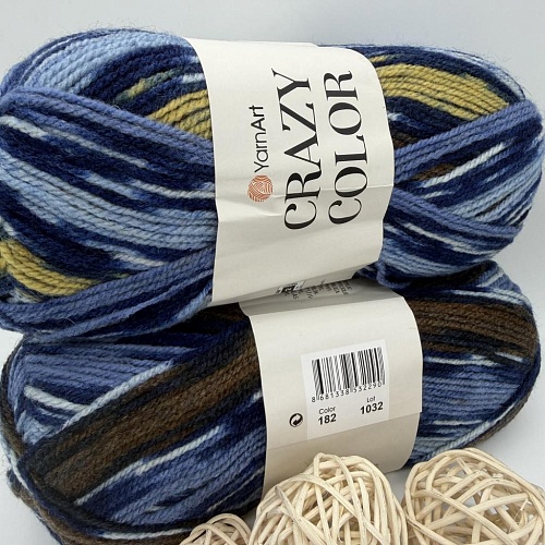 Пряжа Crazy Color 182