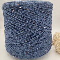 Пряжа в бобинах TweedWool синий