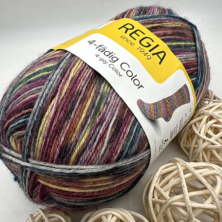 Пряжа Regia 4 - fadig Color 04072