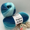 Пряжа Angora Active 845 бирюзовый