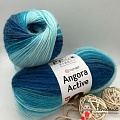 Пряжа Angora Active 845 бирюзовый