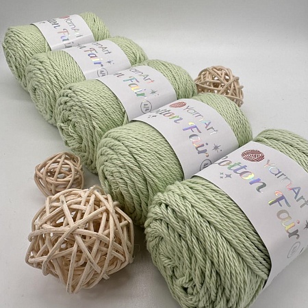 Пряжа Cotton fair 4/4