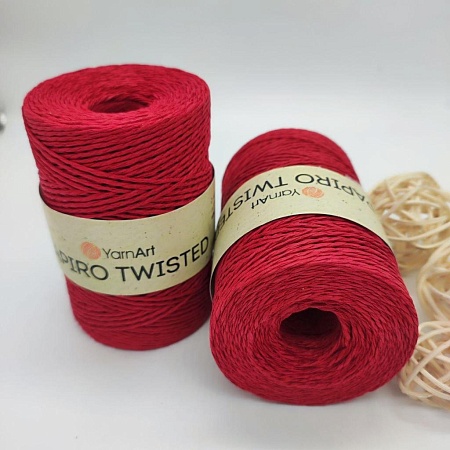 Пряжа Пряжа для вязания рафия крученая Papiro Twisted 1310