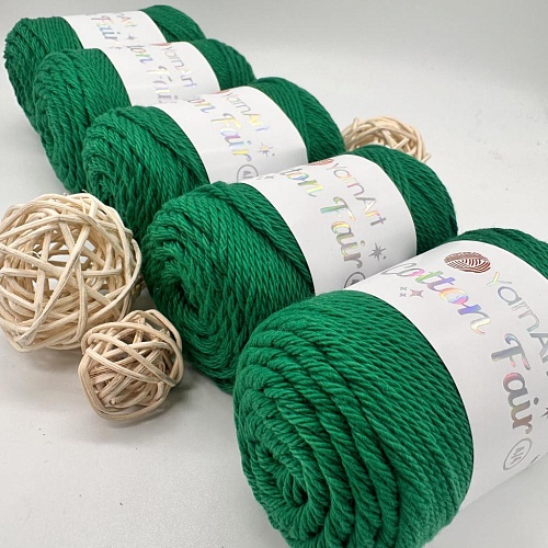 Пряжа Cotton fair 4/4