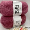 Пряжа MOHAIR TRENDY 144 розовый