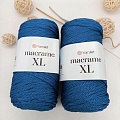 Пряжа Yarn Art Macrame XL 169 синий