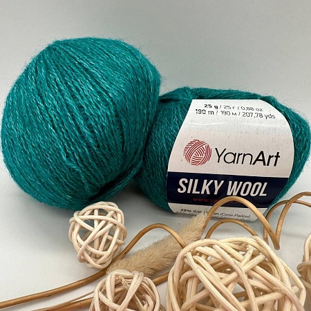 Пряжа Silky Wool 339
