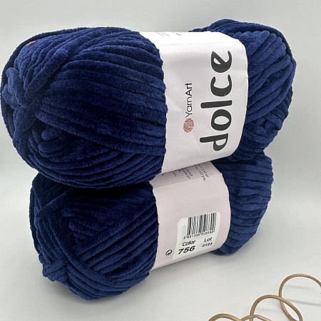 Пряжа Dolce 756 синий