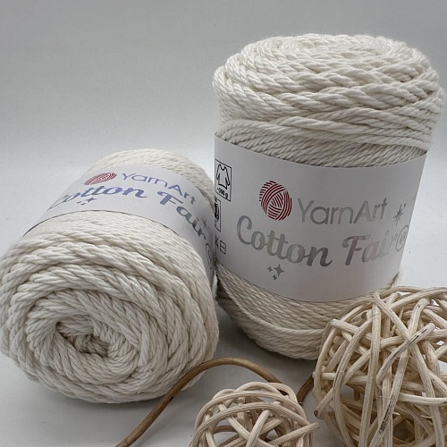 Пряжа Cotton fair 4/4