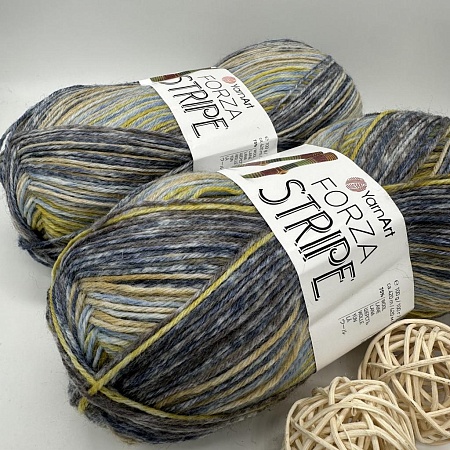 Пряжа Yarn Art Forza Stripe 2807