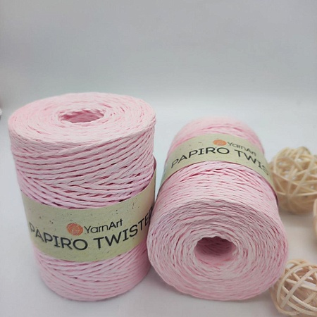 Пряжа для вязания рафия крученая Papiro Twisted 1318