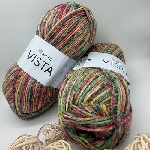 Пряжа Пряжа YarnArt Vista 9210