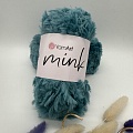 Пряжа Mink 349 тем зеленая бирюза