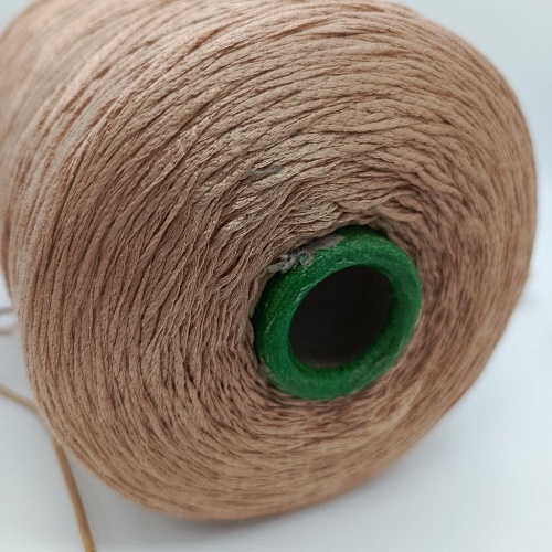 Пряжа в бобинах Seta SCHAPE цвет 3493 BELLINI (цвет &amp;quot;нежное золото&amp;quot; беж)