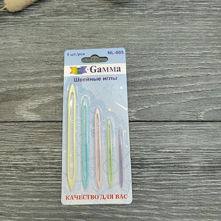 Принадлежности для шитья и рукоделия Швейные иглы (пластик) 5 шт.