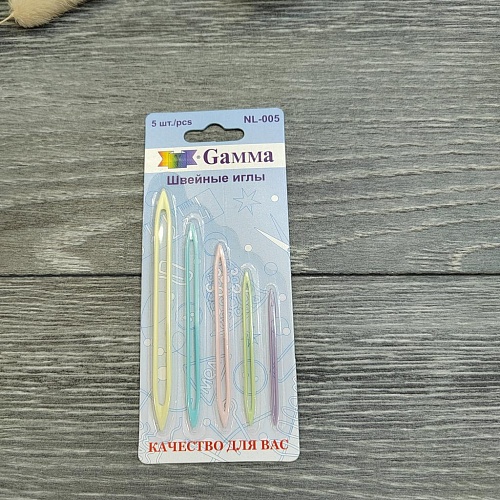 Принадлежности для шитья и рукоделия Швейные иглы (пластик) 5 шт.