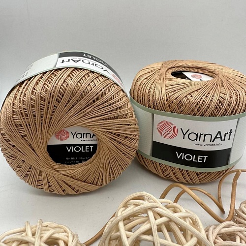 Пряжа YarnArt Violet 5529 (песочный беж)