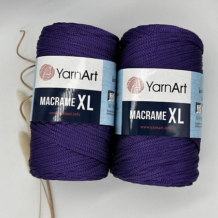 Пряжа Macrame XL 167 фиолет
