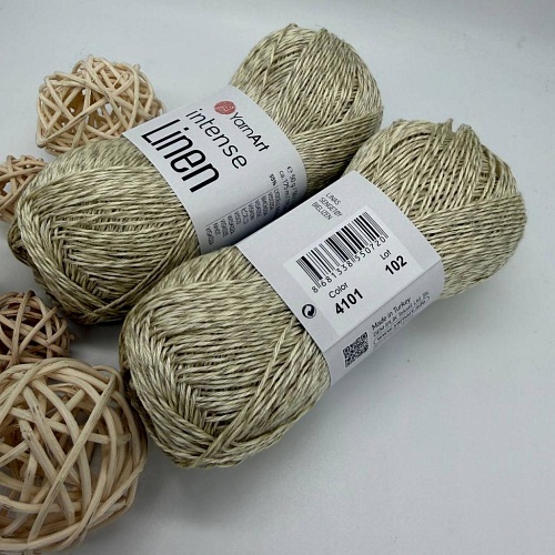 Пряжа Intense Linen 4101